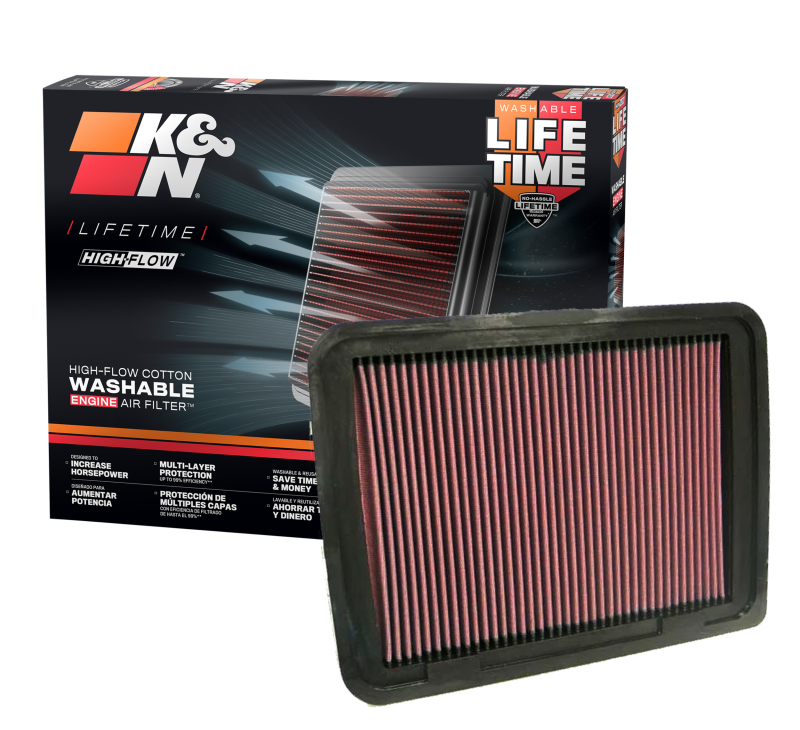 K&N Replacement Air Filter TOYOTA TACOMA 2.7L-L4; 2005-2010 thumbnail 7