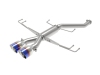 aFe Takeda 2.5in 304SS Axle-Back Exhaust System 17-19 Honda Civic Type R L4-2.0L (t) - BL Flame Tip thumbnail 9