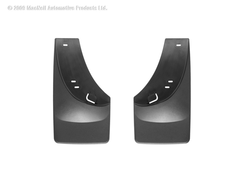 WeatherTech 07 Chevrolet Silverado Classic No Drill Mudflaps - Black thumbnail 4