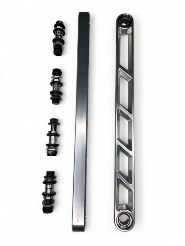 Elektric Offroad 2024+ Can Am Maverick R Rear Sway Bar Links Anodized Clear thumbnail 6