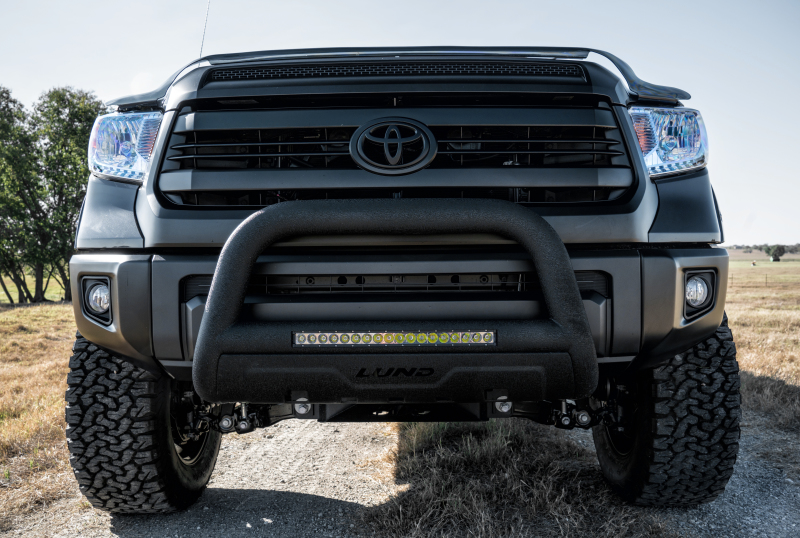 Lund 16-17 Toyota Tacoma Bull Bar w/Light & Wiring - Black thumbnail 7