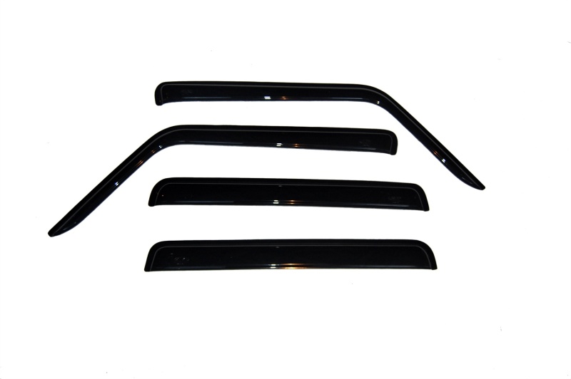 AVS 06-10 Jeep Commander Ventvisor Outside Mount Window Deflectors 4pc - Smoke thumbnail 4