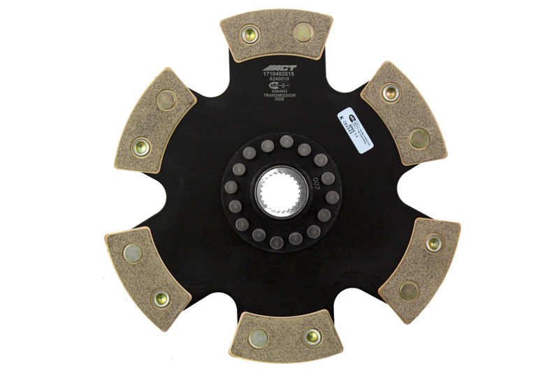 ACT 2017 Honda Civic 6 Pad Rigid Race Disc thumbnail 2