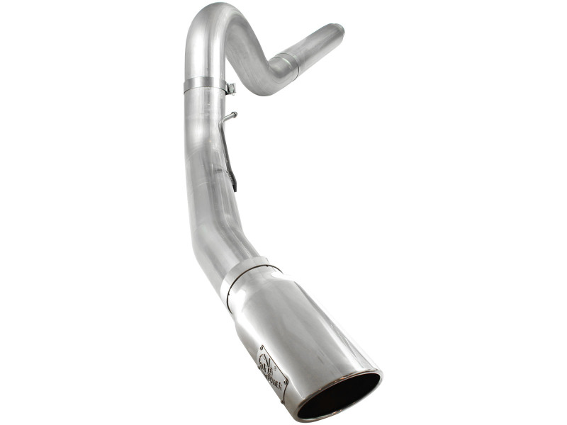 aFe Atlas 5in DPF-Back Aluminized Steel Exh Sys, Ford Diesel Trucks 08-10 V8-6.4L (td) Polished tip thumbnail 3