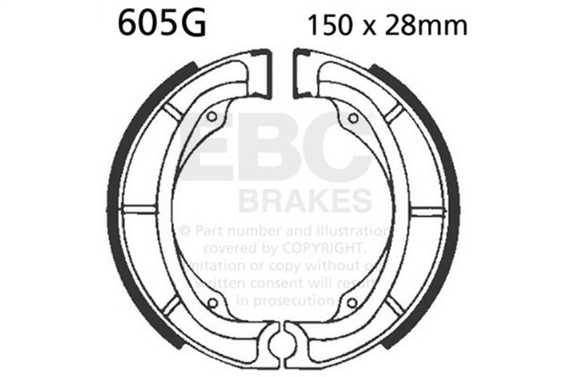 EBC 1980 Suzuki DS 250 T Front Left Sintered HH/R Brake Pads