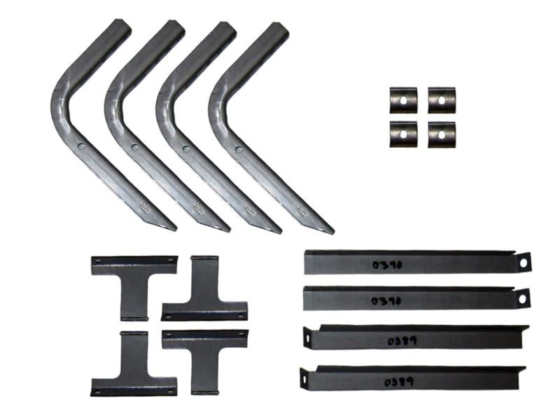 Lund 98-10 Ford Ranger Std. Cab EZ Running Board Mounting Bracket Kit - Brite thumbnail 6