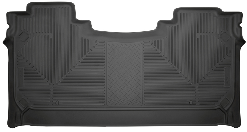 Husky Liners 2019 Ram 1500 Crew Cab WeatherBeater Black Second Row Floor Liners thumbnail 3