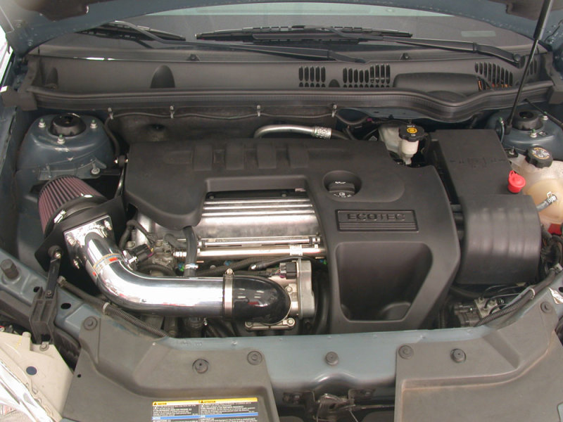 K&N 05-09 Chevy Cobalt 2.2L Silver Typhoon Short Ram Intake thumbnail 5