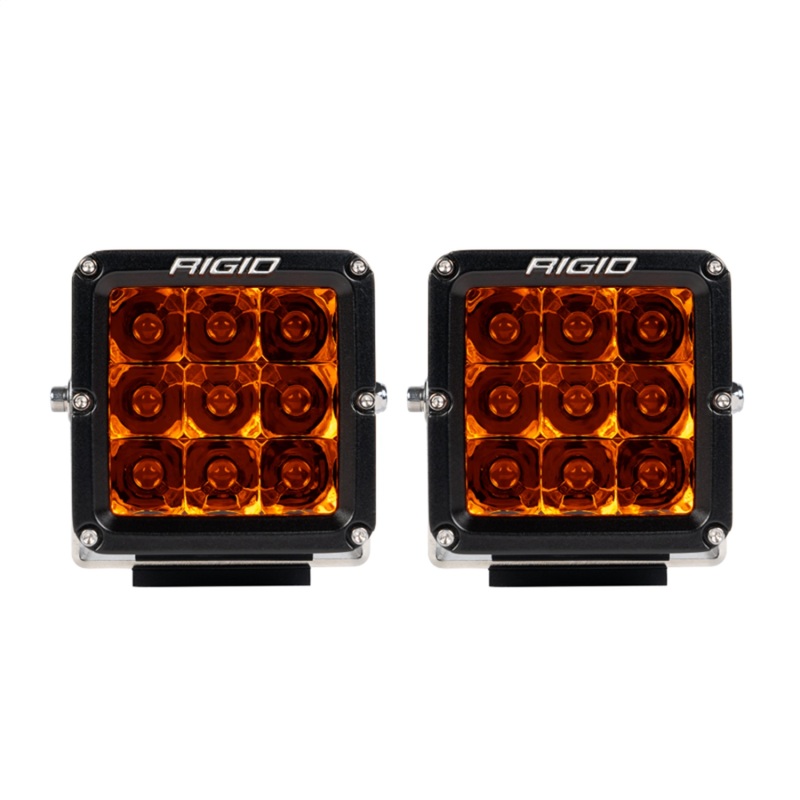 Rigid Industries D-XL Pro Spot Lens - Amber (Pair)