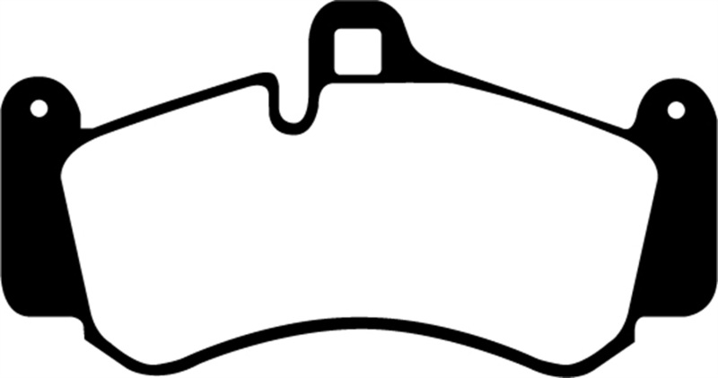 EBC 01-03 Porsche 911 (996) (Cast Iron Rotor only) 3.6 Twin Turbo GT2 Redstuff Front Brake Pads thumbnail 7