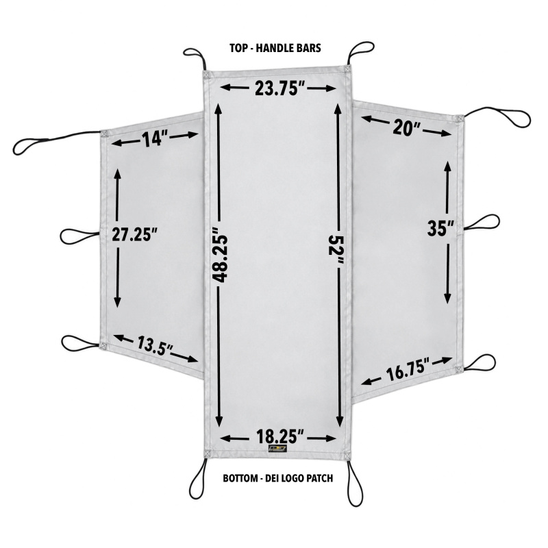 DEI Motorcycle Seat Shade w/Hooks/Straps/Storage Bag thumbnail 7