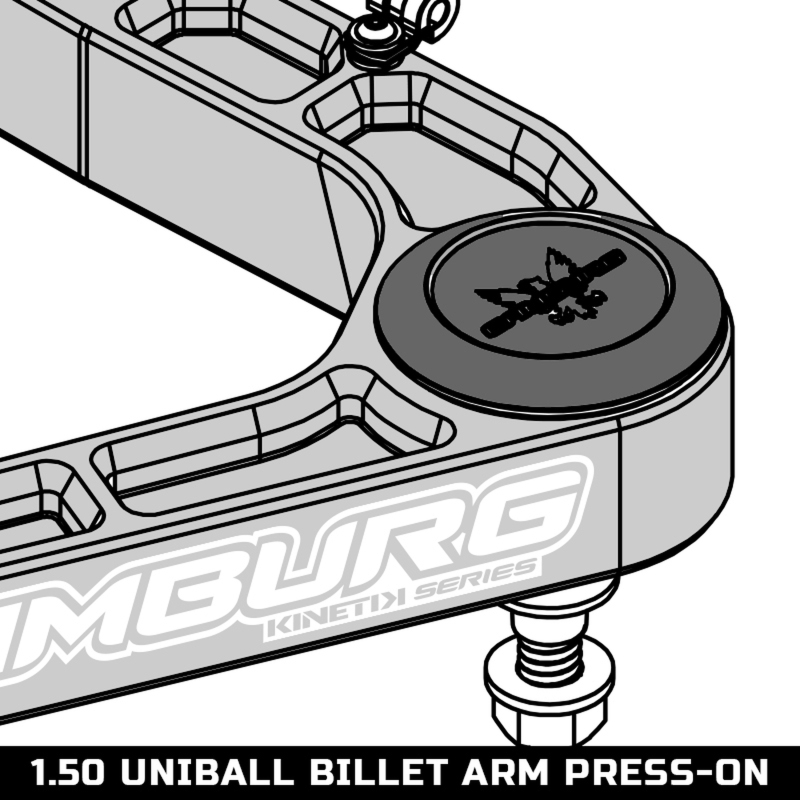 Camburg 1.25 UCA Uniball Cap Kit (press-on) thumbnail 3