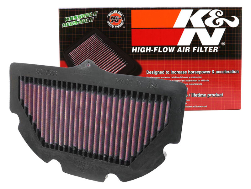 K&N 06-09 Suzuki GSXR600/750 Replacement Air Filter thumbnail 7