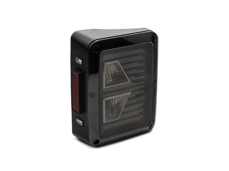 Raxiom 07-18 Jeep Wrangler JK Axial Series Vision LED Tail Lights- Black Housing (Smoked Lens) thumbnail 9