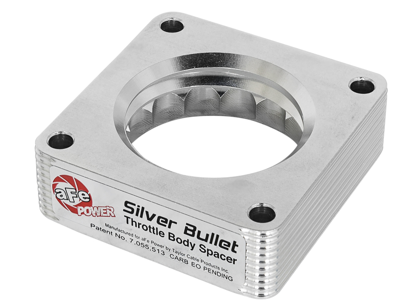 aFe Silver Bullet Throttle Body Spacer 03-06 Nissan 350Z V6 3.5L (VQ35DE) thumbnail 2