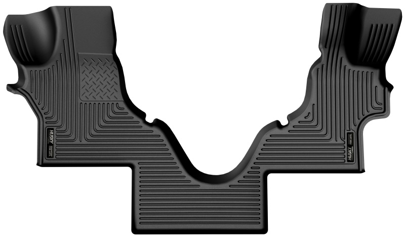 Husky Liners 05-23 Ford Econoline WeatherBeater Black Floor Liners thumbnail 3