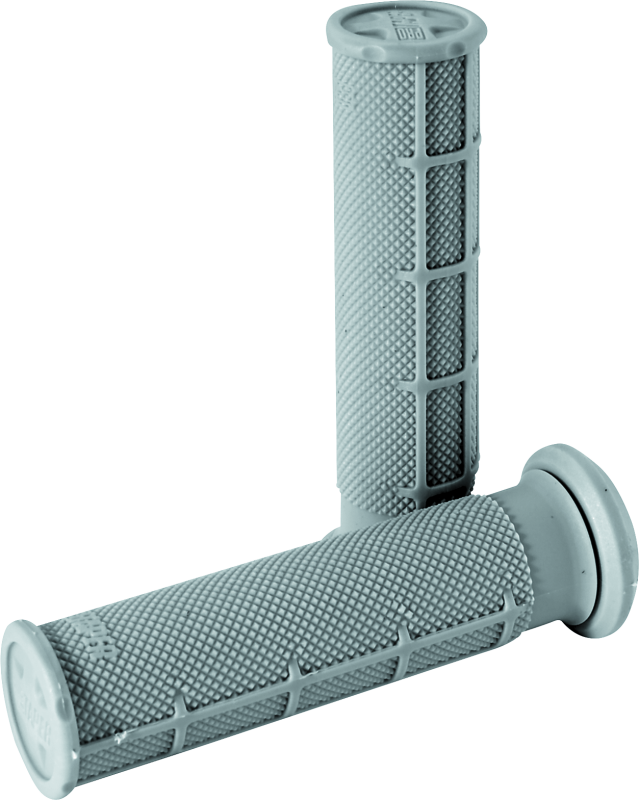 ProTaper 1/2 Waffle Grips - Soft ATV Light Gray thumbnail 3