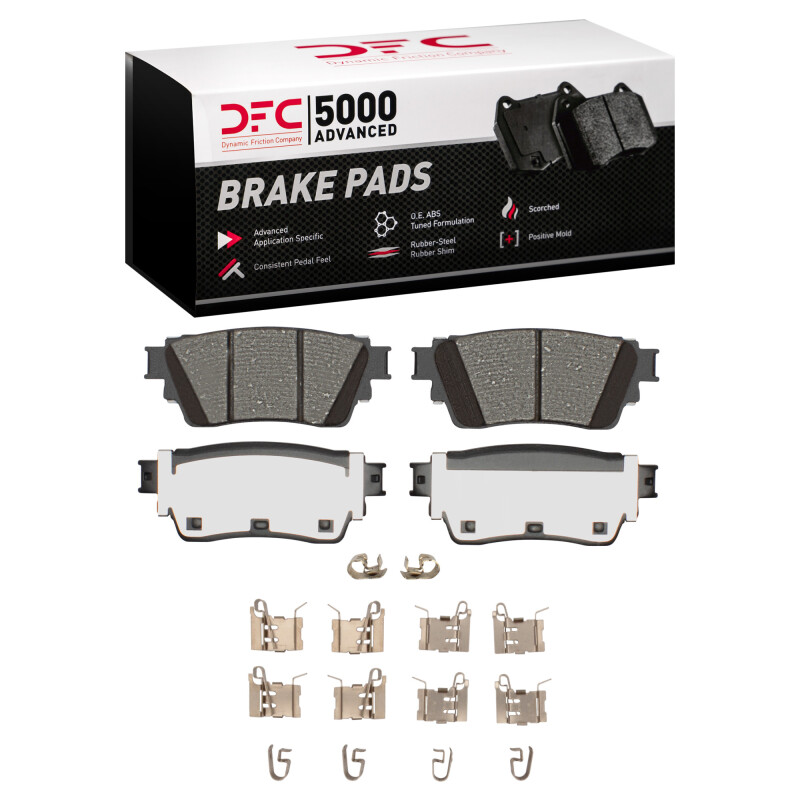 DFC 21-25 Infiniti QX60 Rear 5000 Advanced Ceramic Brake Pads and Hardware Kit