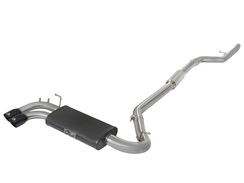 aFe MACH Force XP Exhausts Cat-Back SS-304 w/ Black Tips 12-16 BMW 328i/428i (F30/F32) (t) N20 thumbnail 2