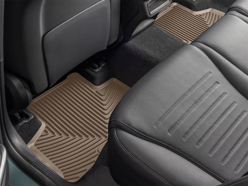 WT Rubber Mats - Rear - Tan