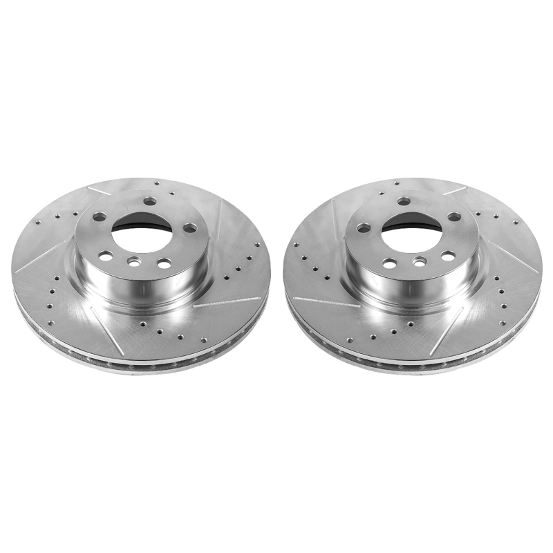 Power Stop 11-17 BMW X3 Front Evolution Drilled & Slotted Rotors - Pair