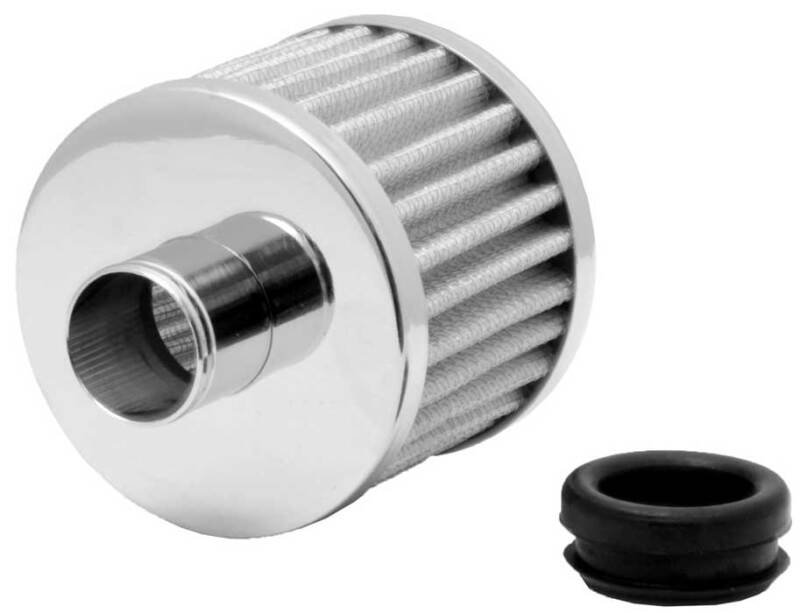 K&N Breather 1in Flg W/1in-1/4in Grmt 3in od X 2-3/8in h thumbnail 4