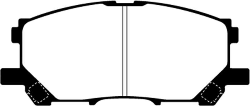 EBC 04-07 Lexus RX330 3.3 Greenstuff Front Brake Pads thumbnail 6