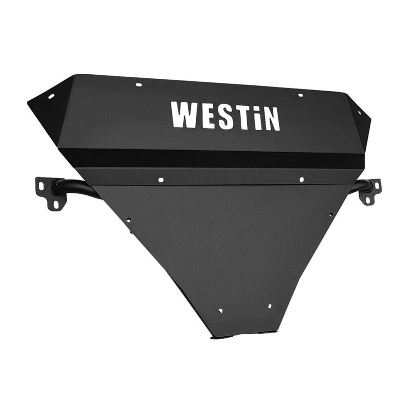 Westin 2014-2018 Chevy Silverado 1500 Outlaw Bumper Skid Plate - Textured Black thumbnail 2