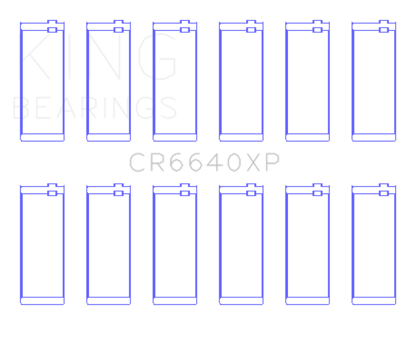 KING Performance Rod Bearings