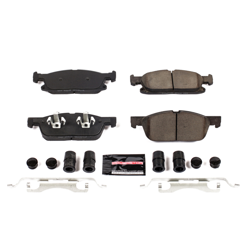 Power Stop 19-21 Lincoln Nautilus Front Z23 Coated Kit w/Calipers (1x psbZ23-1818, 2x psbAR85173EVC, 2x psbL5503) thumbnail 3