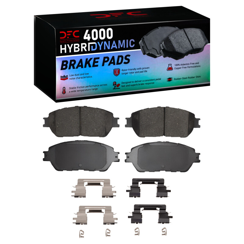 DFC HybriDynamic Brake Pads Hrdwr Kit