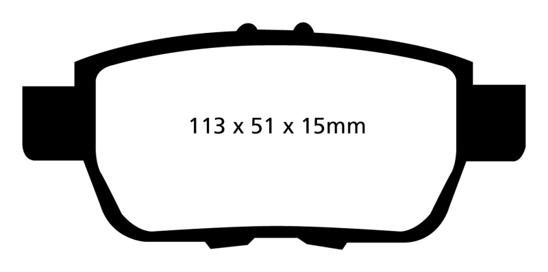 EBC S5 Brake Pad and Rotor Kit (1x ebcGD7331, 1x ebcDP41754R) thumbnail 5