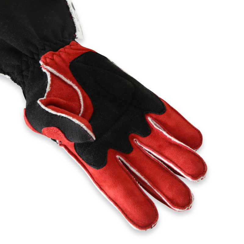 RaceQuip SFI-5 Red/Black Small Outseam Angle Cut Glove thumbnail 5