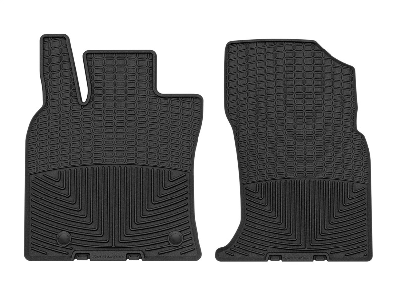 WT Rubber Mats - Front - Blk