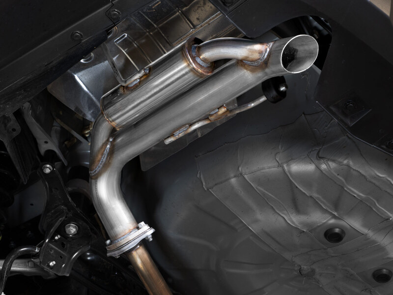 aFe Takeda 2-1/2in 304 Stainless Steel Axle-Back Hi-Tuck Exhaust System Subaru Outback 20-26 H4-2.4L