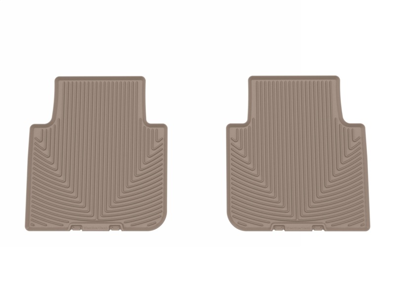 WT Rubber Mats - Rear - Tan