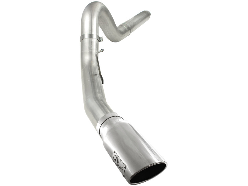 aFe MACHForce XP 5in DPF-Back Stainless Steel Exh Sys, polished tip,Ford Diesel Trucks 08-10 V8-6.4L thumbnail 2
