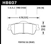 HAWK HPS 5.0 Brake Pad Sets