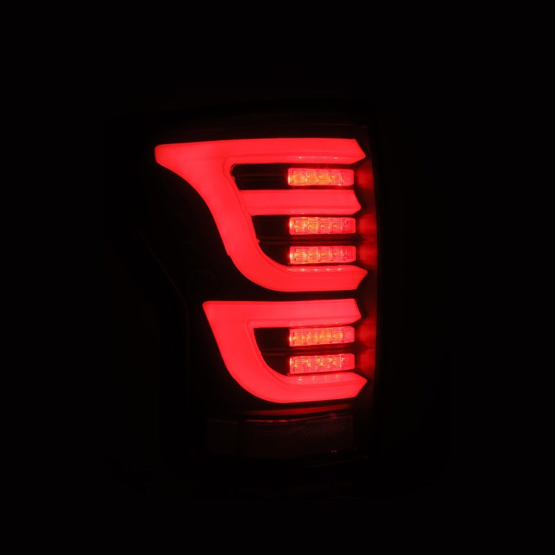 AlphaRex 07-13 Toyota Tundra LUXX-Series LED Tail Lights Black thumbnail 5