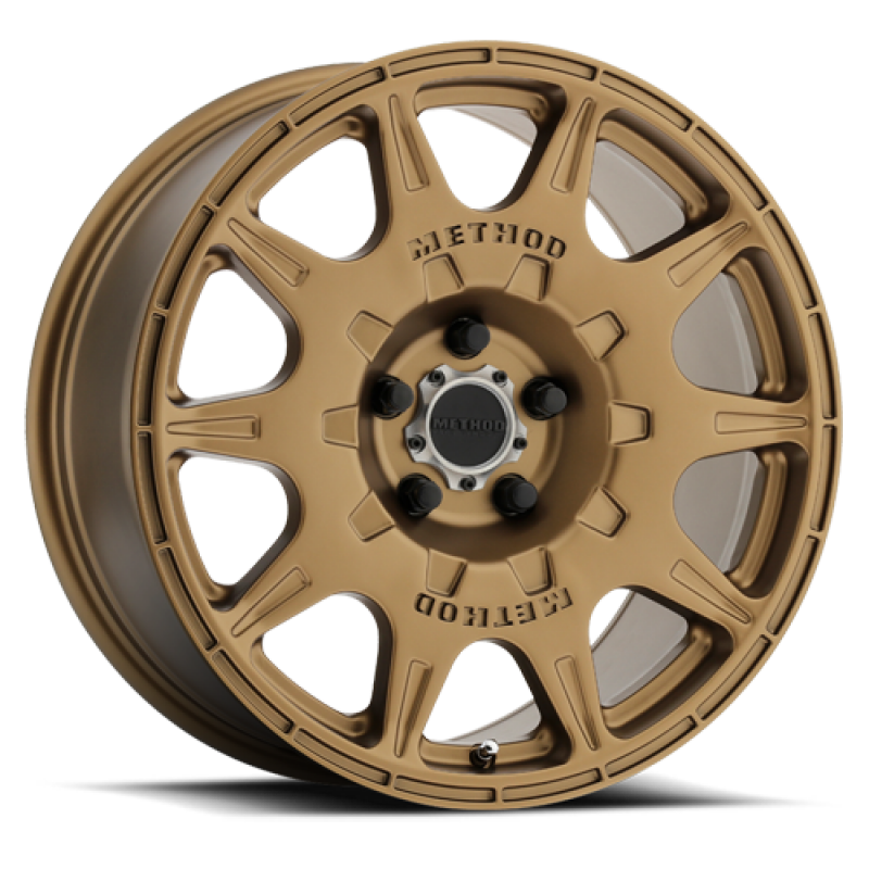 Method MR502 RALLY 17x8 +38mm Offset 5x100 67.1mm CB Method Bronze Wheel