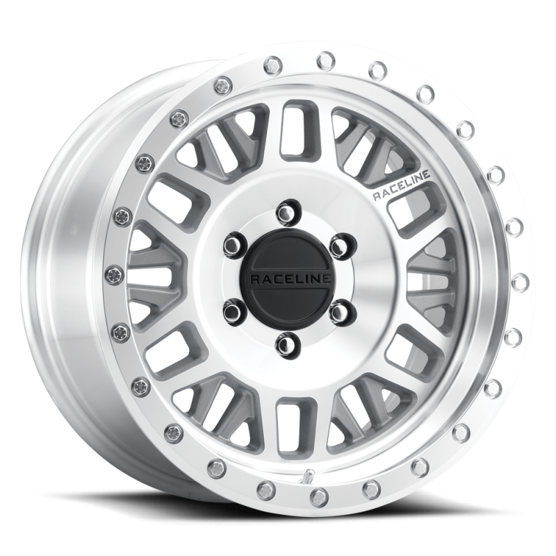 Raceline 951MC Ryno 17x9in / 6x139.7 BP / -12mm Offset / 106.1mm Bore - Machined Wheel thumbnail 5