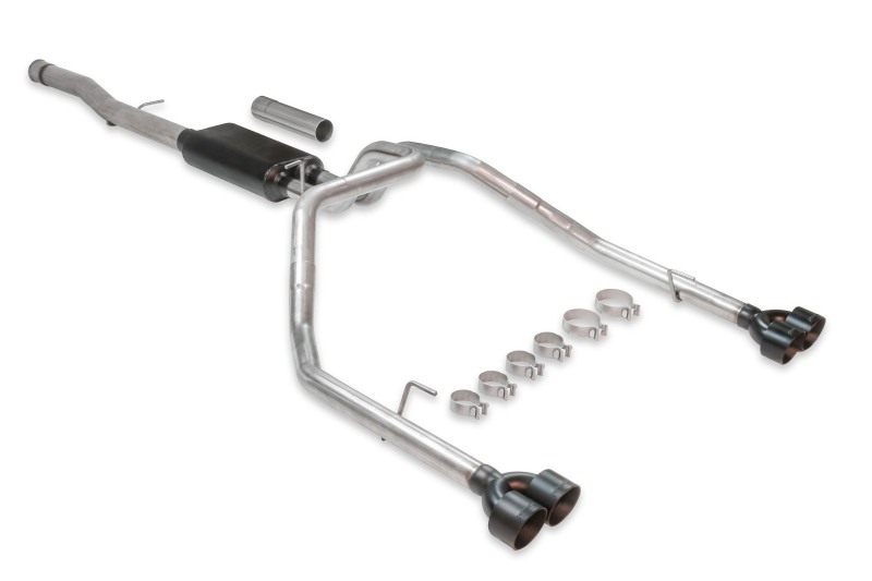Flowmaster 19-23 GM 1500 6.2L American Thunder Cat-Back Exhaust System - Quad Tips