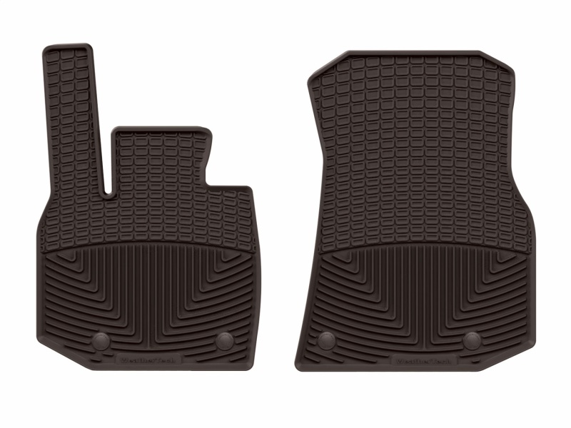 WT Rubber Mats - Front - Cocoa