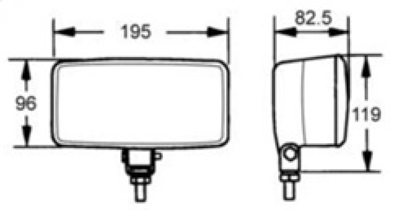 Hella 550 Series Lamp Kit H3 12V ECE/SAE thumbnail 9