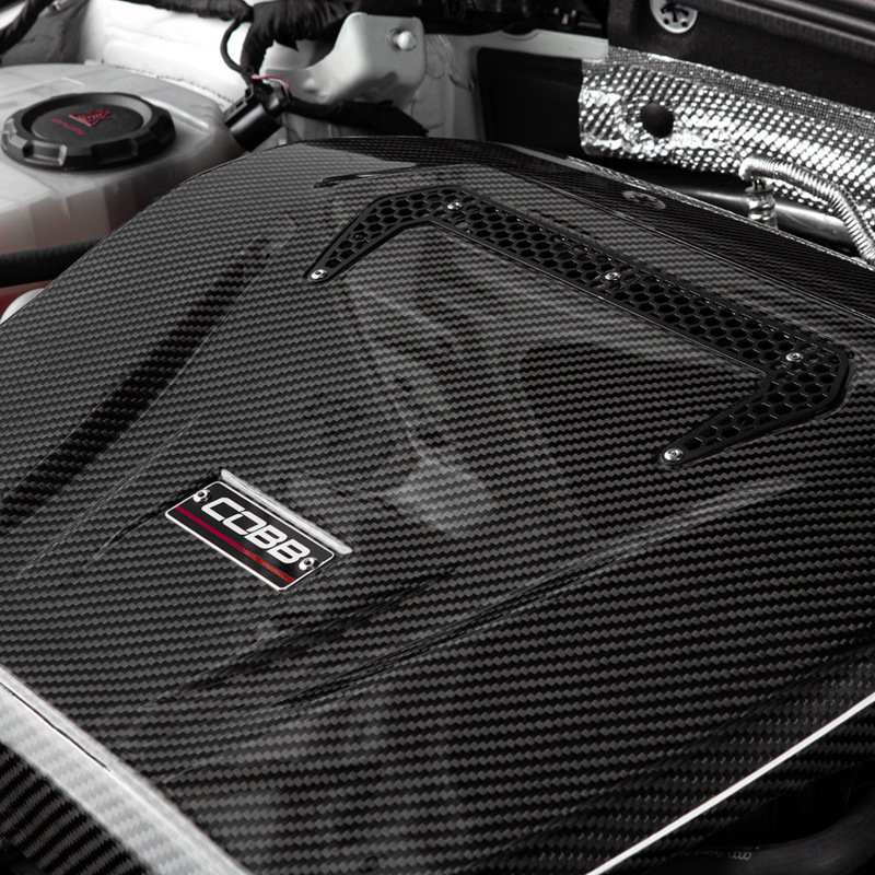 Cobb Volkswagen GTI (MK7/MK7.5/MK8) / Golf R / Audi A3 & S3 (8V) Redline Carbon Fiber Engine Cover thumbnail 8