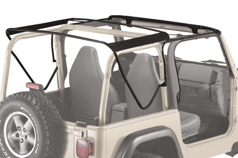 Bestop 97-06 Jeep Wrangler TJ Exc Unlimited Bow & Fdodge Rame Hardware Kit (Factory Style Repment) thumbnail 2