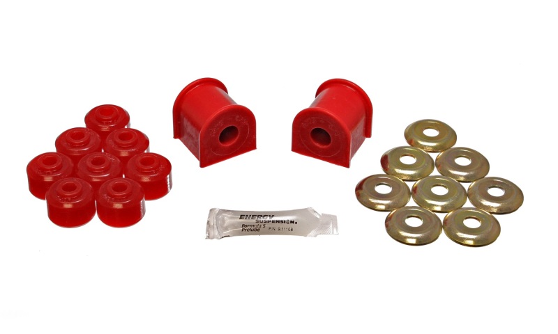 Energy Suspension 93-98 Jeep Grand Cherokee Red Rear Sway Bar Bushing Set thumbnail 6
