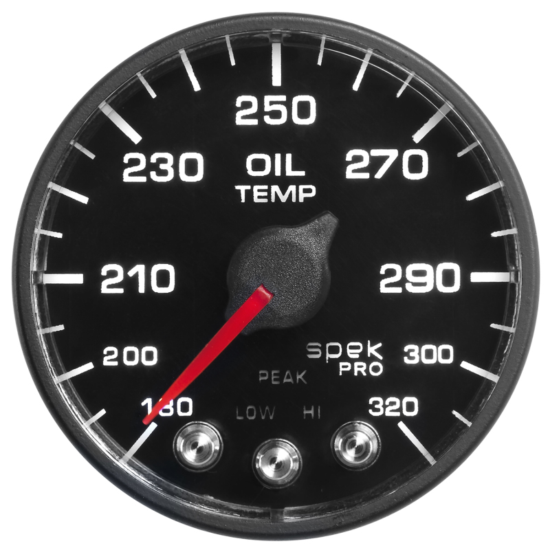 Autometer Spek-Pro - Nascar 2-1/16in Oil Temp 180- 320F Bfb Ecu thumbnail 8