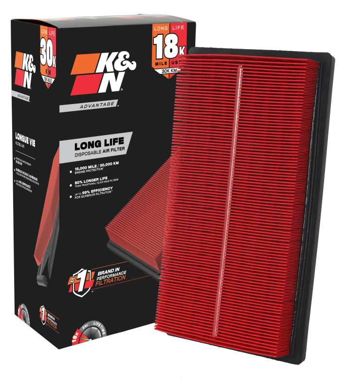 K&N Toyota C-Hr L4-1.2L F/I 16-19 Air Filter thumbnail 2
