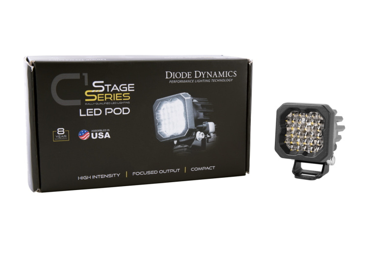 Diode Dynamics Stage Series C1R - White Flood Standard LED Pod (one) thumbnail 3